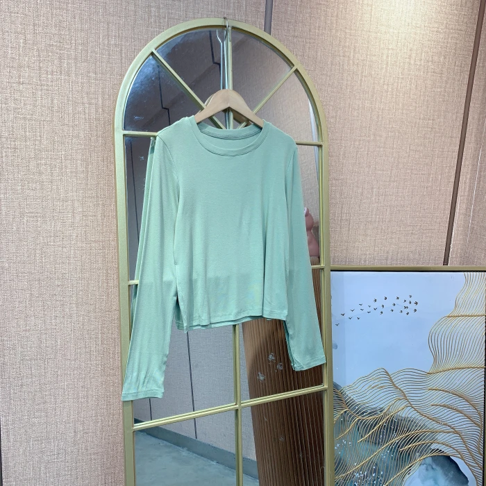 KK149孕妇绿色上衣M90-120L130XL140 2XL150