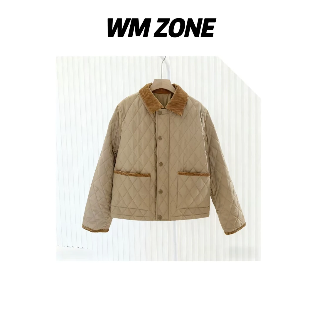 WM 4038 经典户外短款显瘦棉服