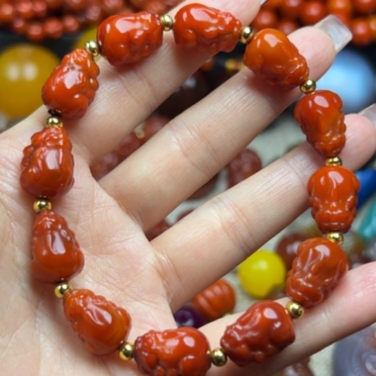 玛瑙/玉髓未镶嵌颈饰