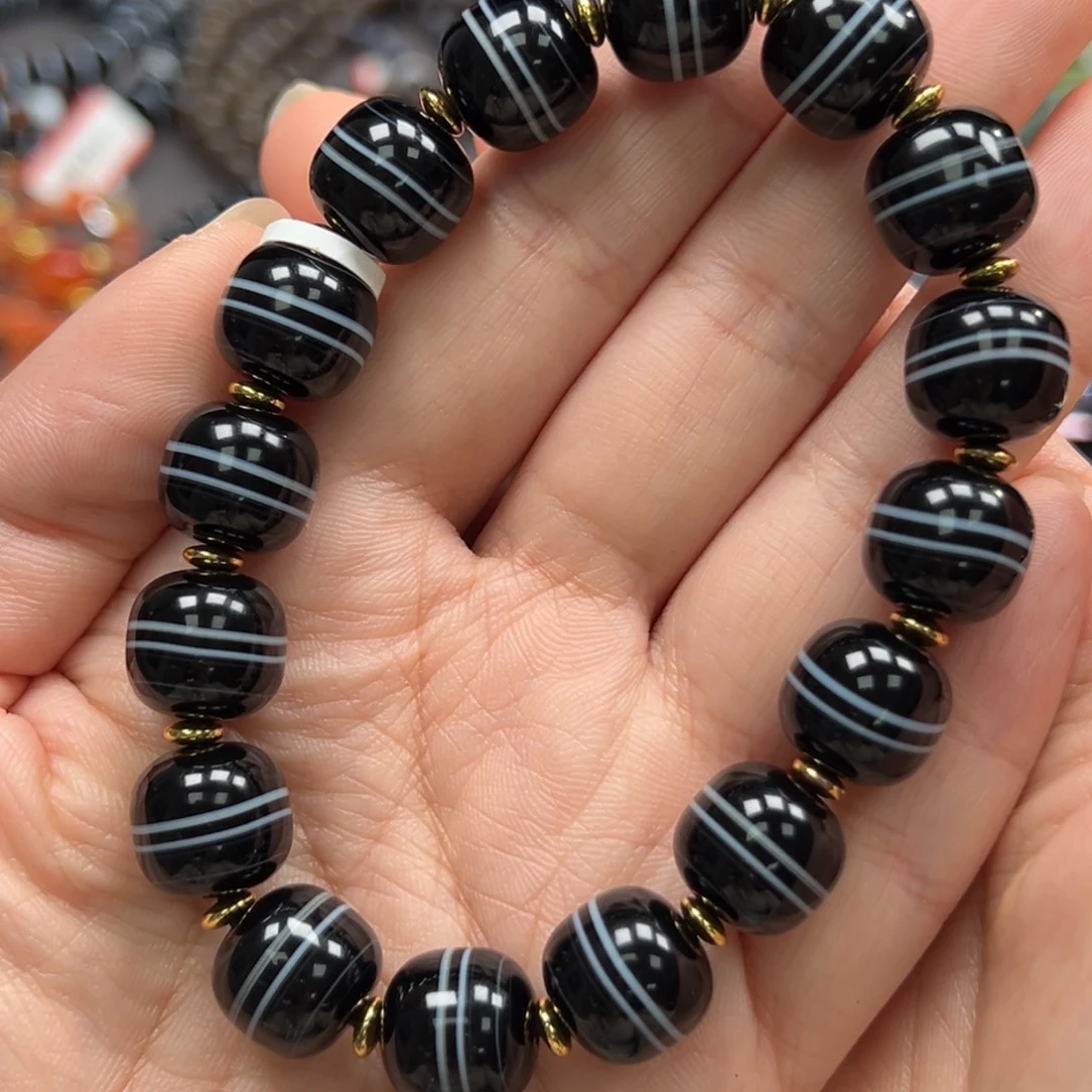 玛瑙/玉髓合金手链