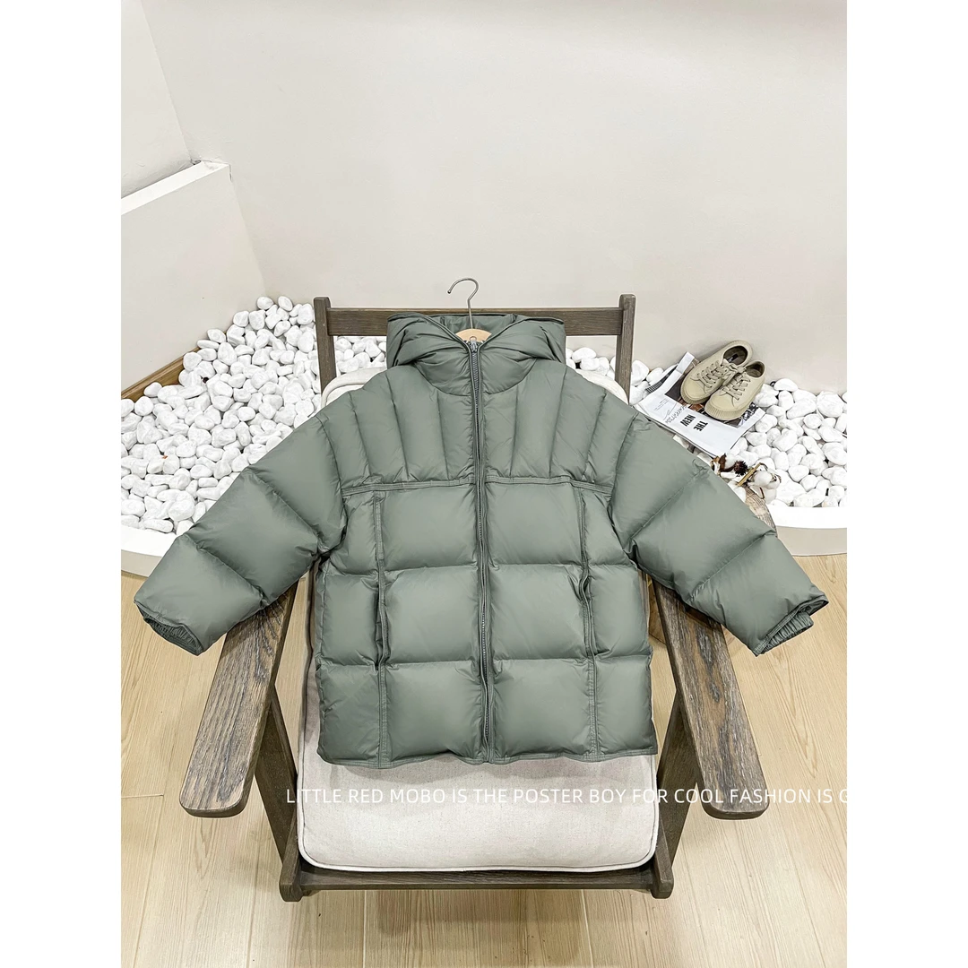 【现现】童装中大儿童宝宝90白鸭羽绒服2025冬季MMY841221