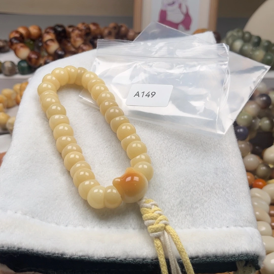 手串菩提根/象牙果A149蒜瓣大肠手持一串通货13