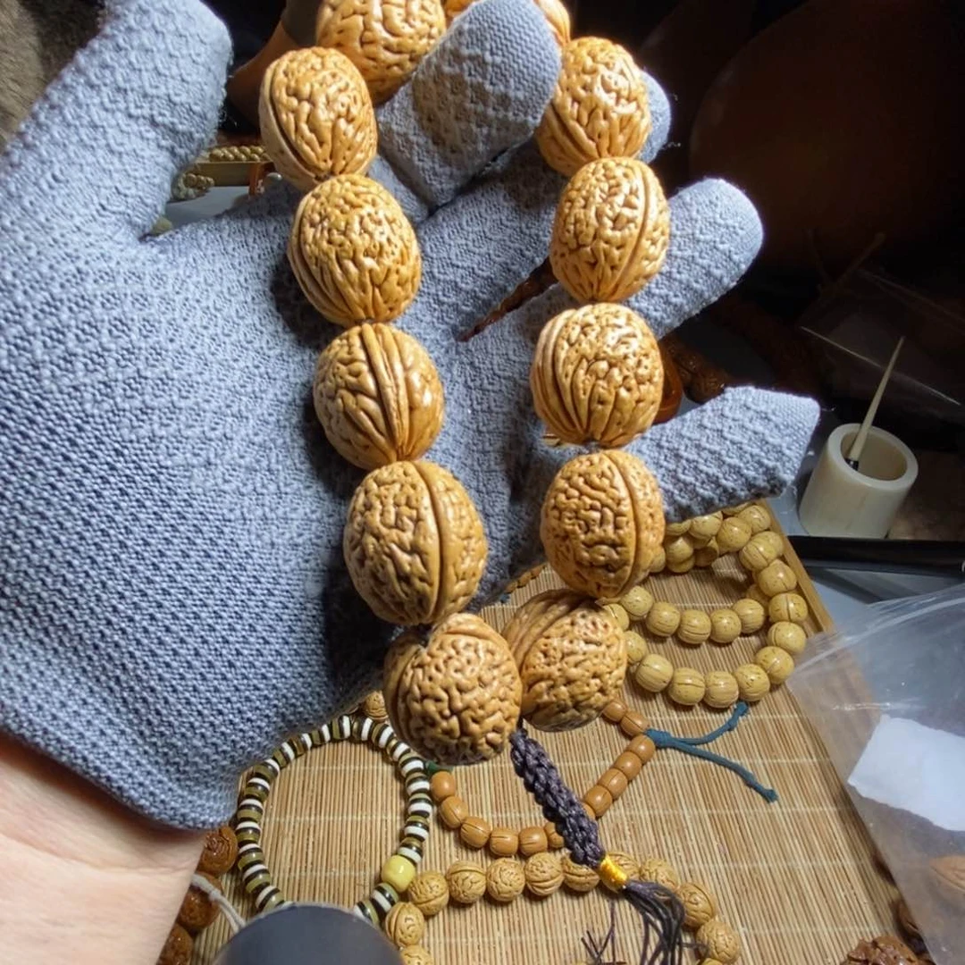 核桃手串/手链钱袋子