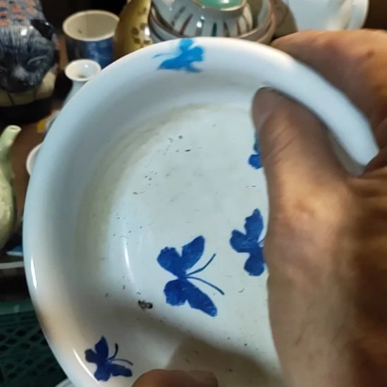 碗简*瓷器活动的人了，