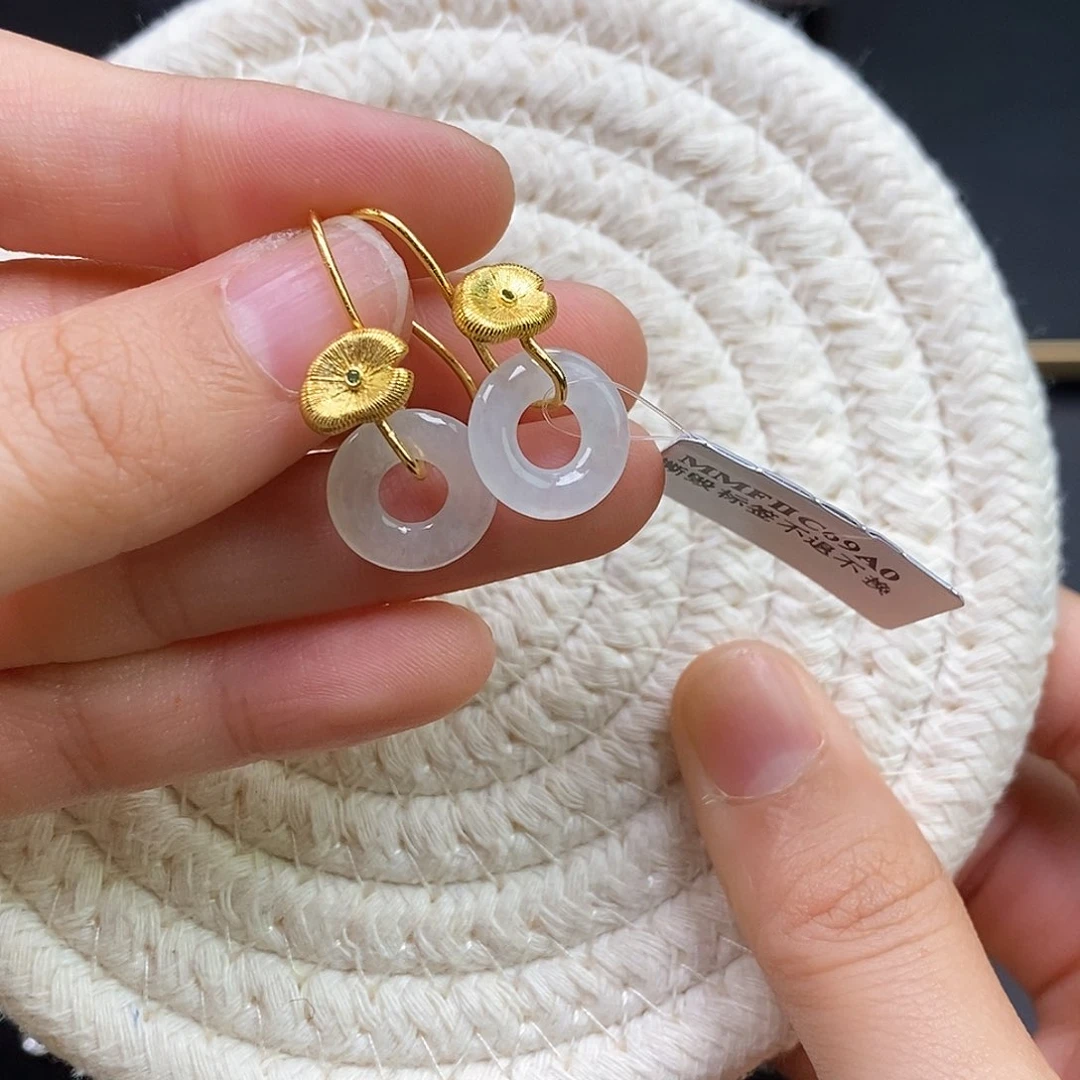 颈饰银S925镶嵌翡翠16460