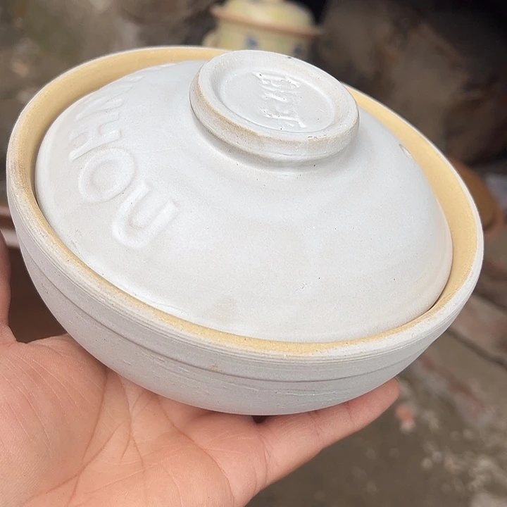 瓷粗瓷砂锅两支粗瓷