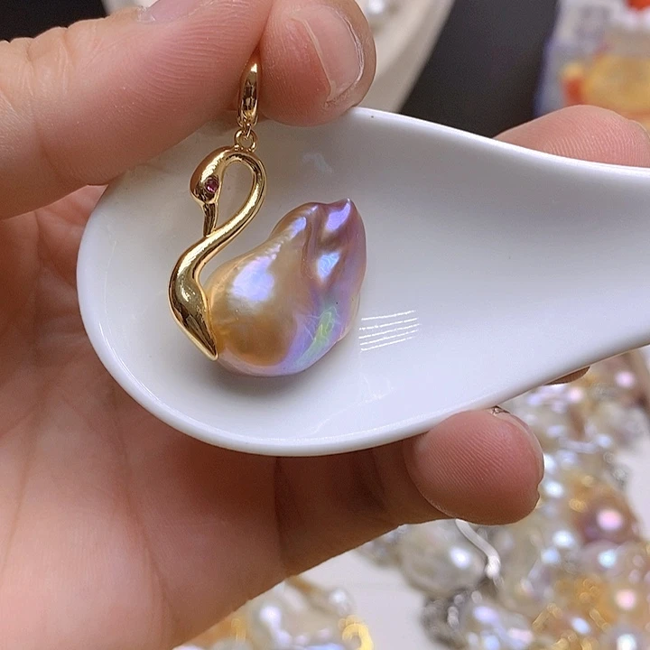 淡水珍珠未镶嵌颈饰374