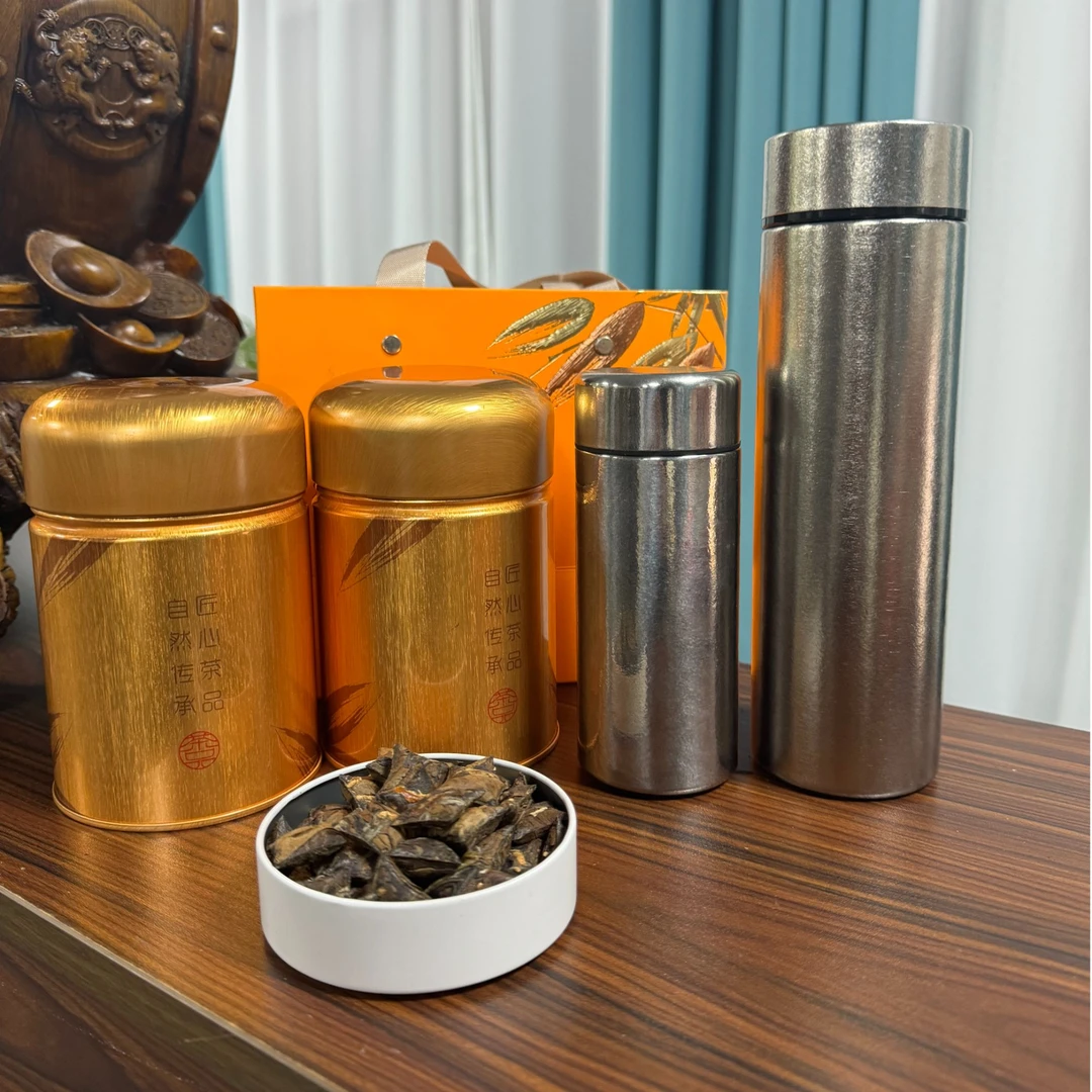 【开工福利】小福星陈皮白茶一斤装罐装送纯钛大小保温杯