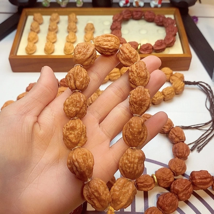 【闪购商品】手串文玩核桃小核桃手串金蟾