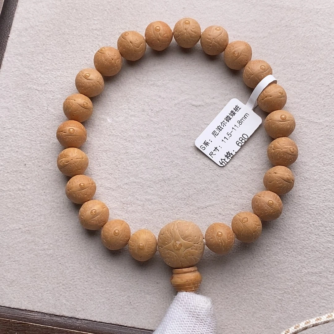 手串凤眼菩提TN01-10215凤眼菩提手串11.5mm矮桩