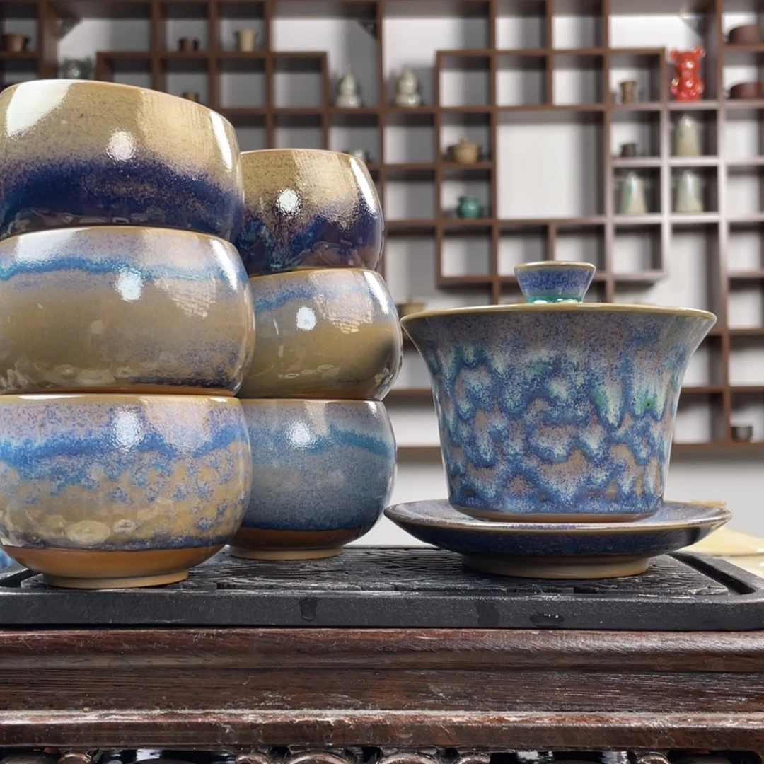 龙***贵华宁陶匠主人杯只