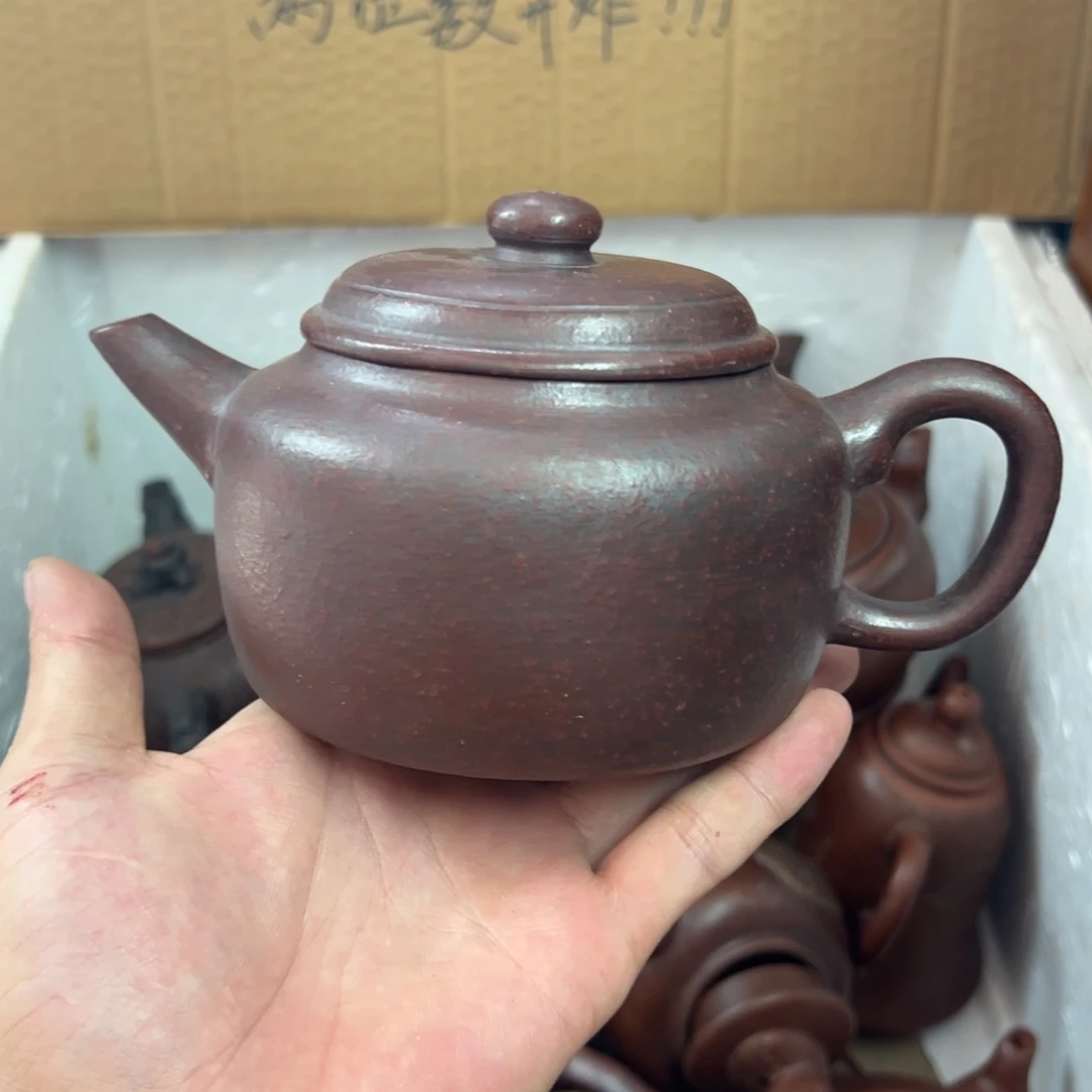 茶壶紫砂宜兴原矿紫砂壶480毫升容量