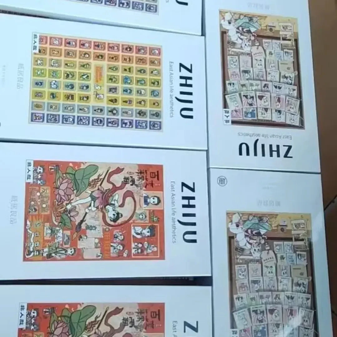 非人哉百变藕霸粒粒人大冒险-生活关键帧系列500片拼图冰箱贴盲盒