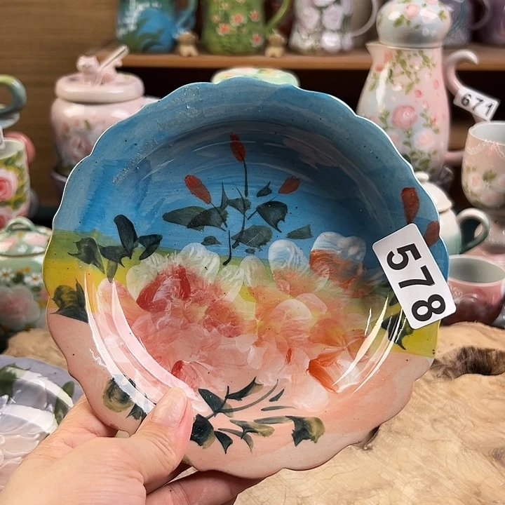 景德镇陶瓷手绘作品578