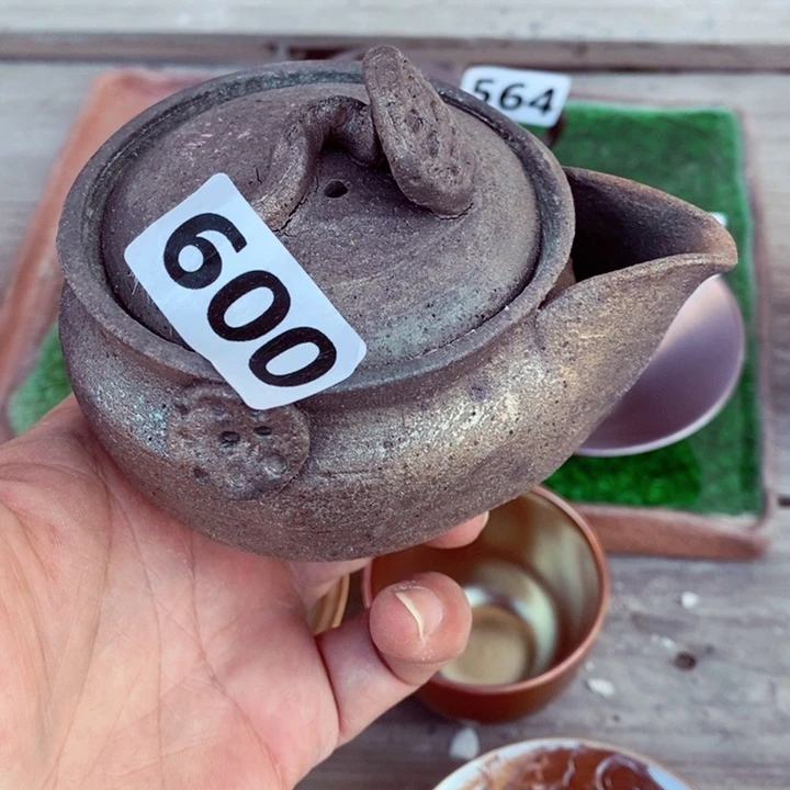 柴烧陶瓷杯子茶具