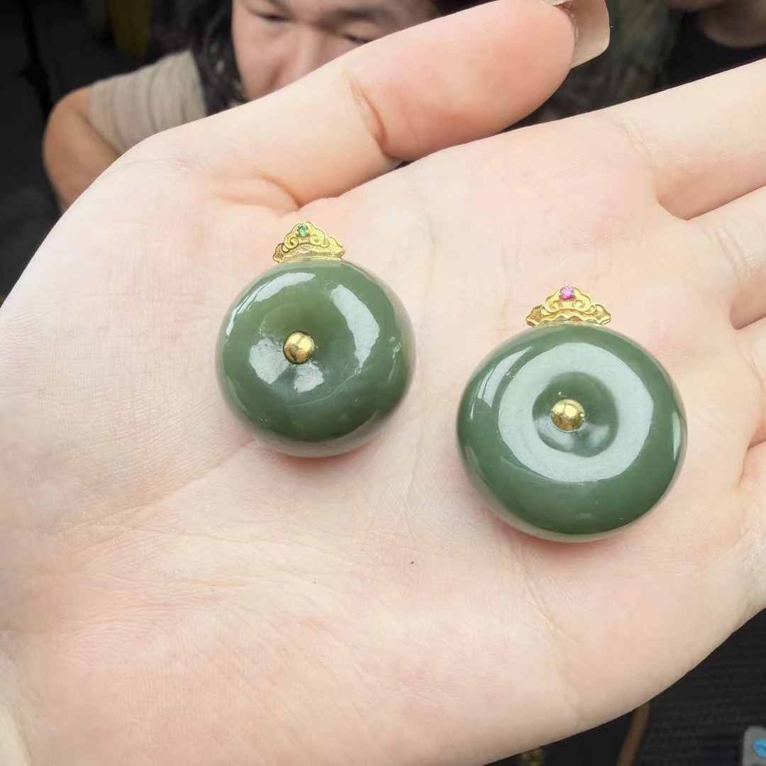 【玉经纶】210766/HQ125-和田玉吊坠-多样性发其一