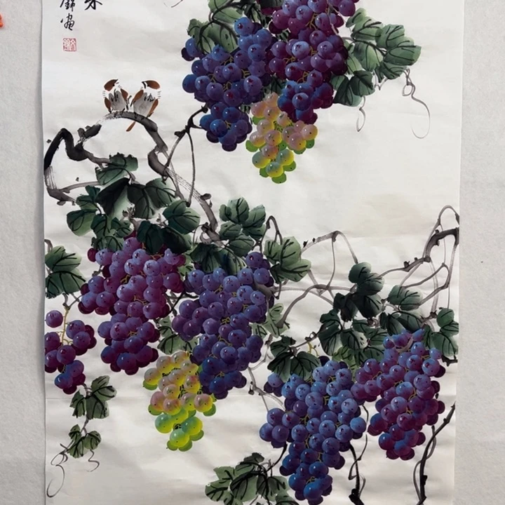 国画纯手绘手工国画作品福利价格138/68