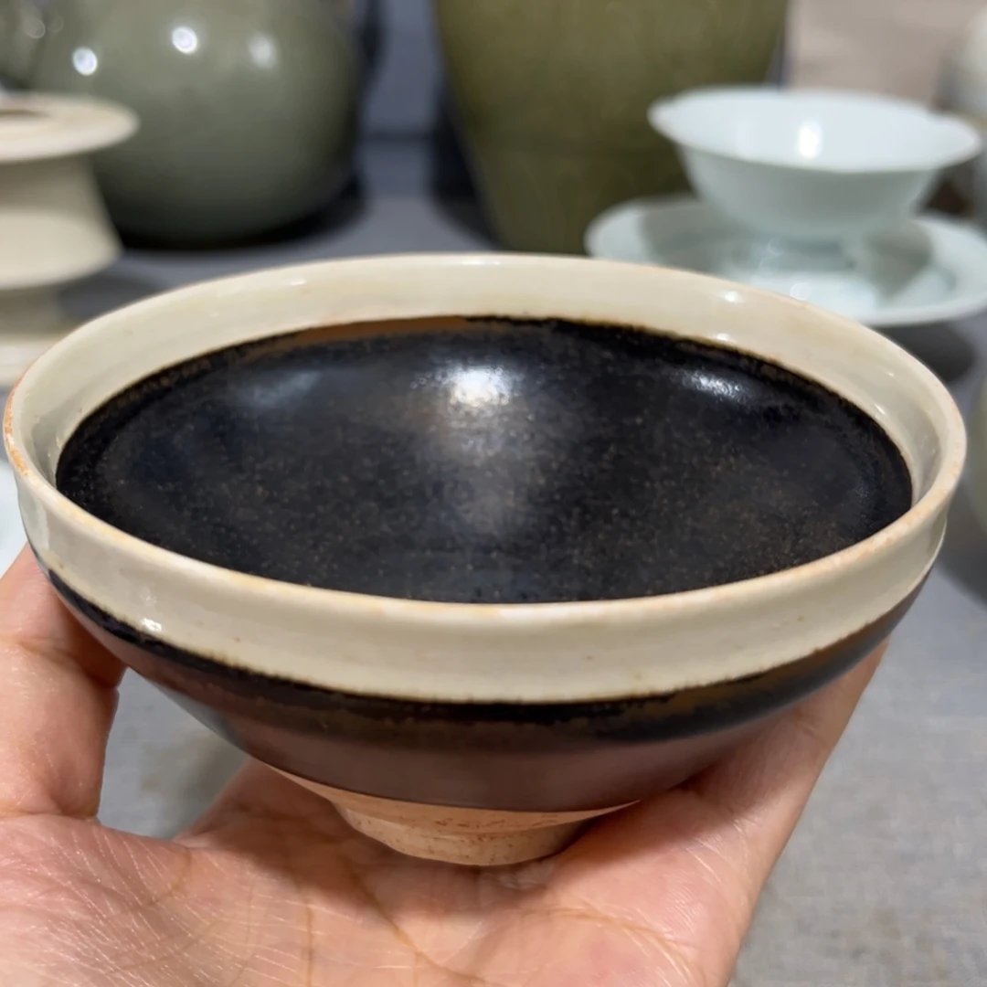 王***复福建茶洋窑白腹轮盏