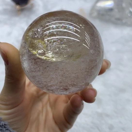 珠宝半成品水晶未镶嵌5.92cm