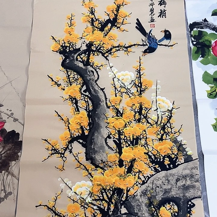 小周画廊的直播间
