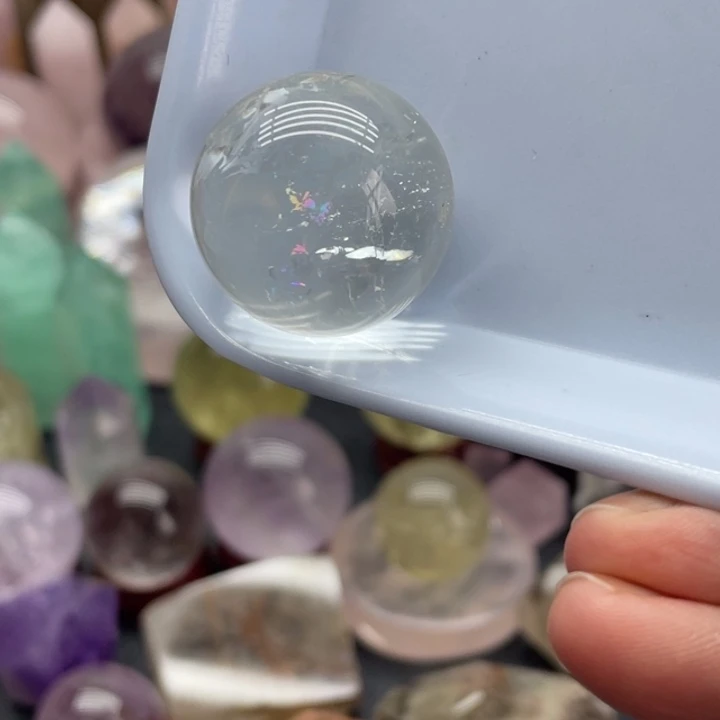 未镶嵌珠宝半成品水晶57  27mm