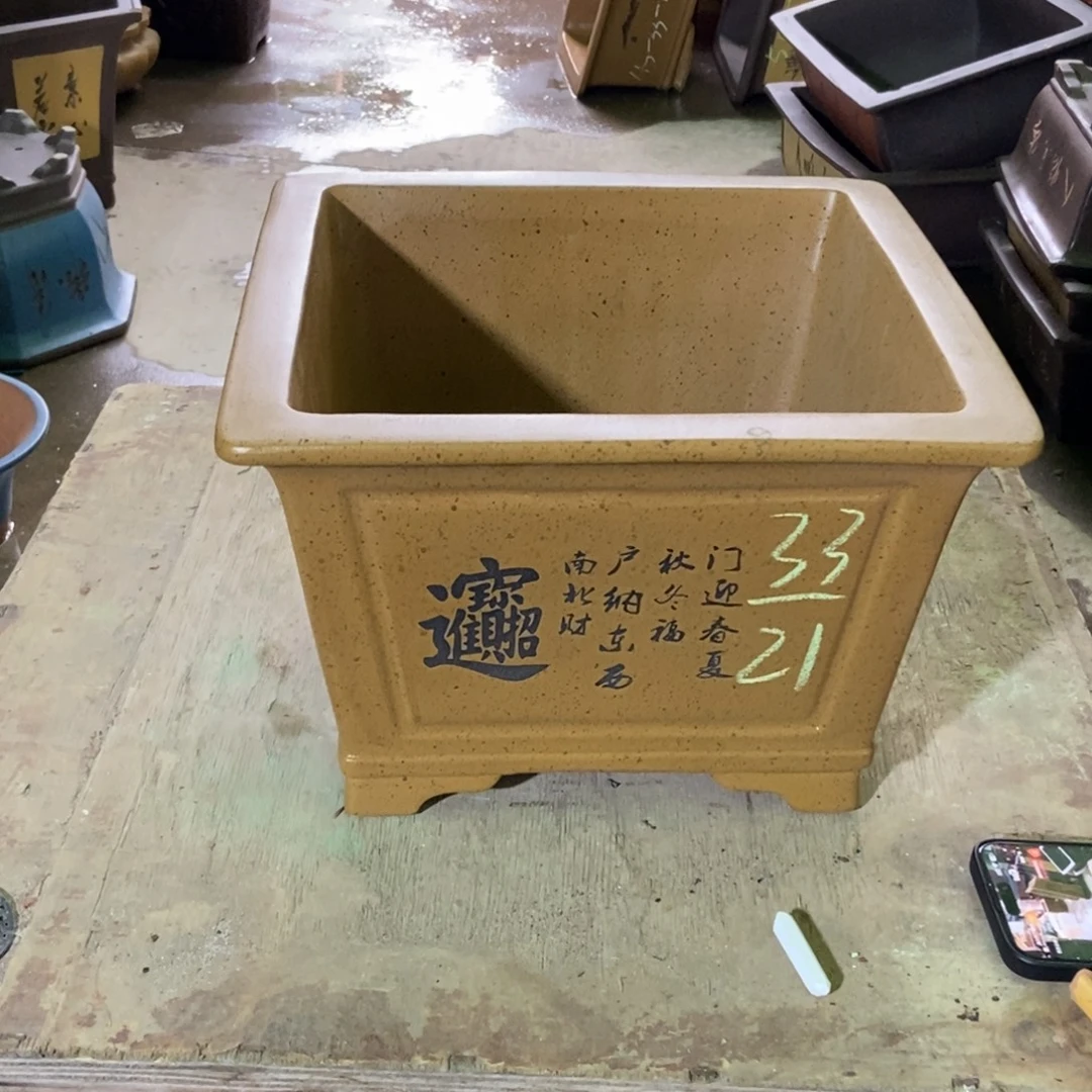 紫砂花盆紫砂紫砂