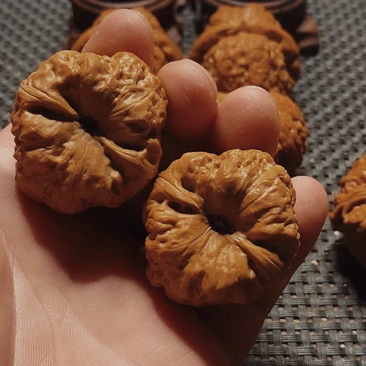 核桃手串/手链彭*文玩核桃古蝉