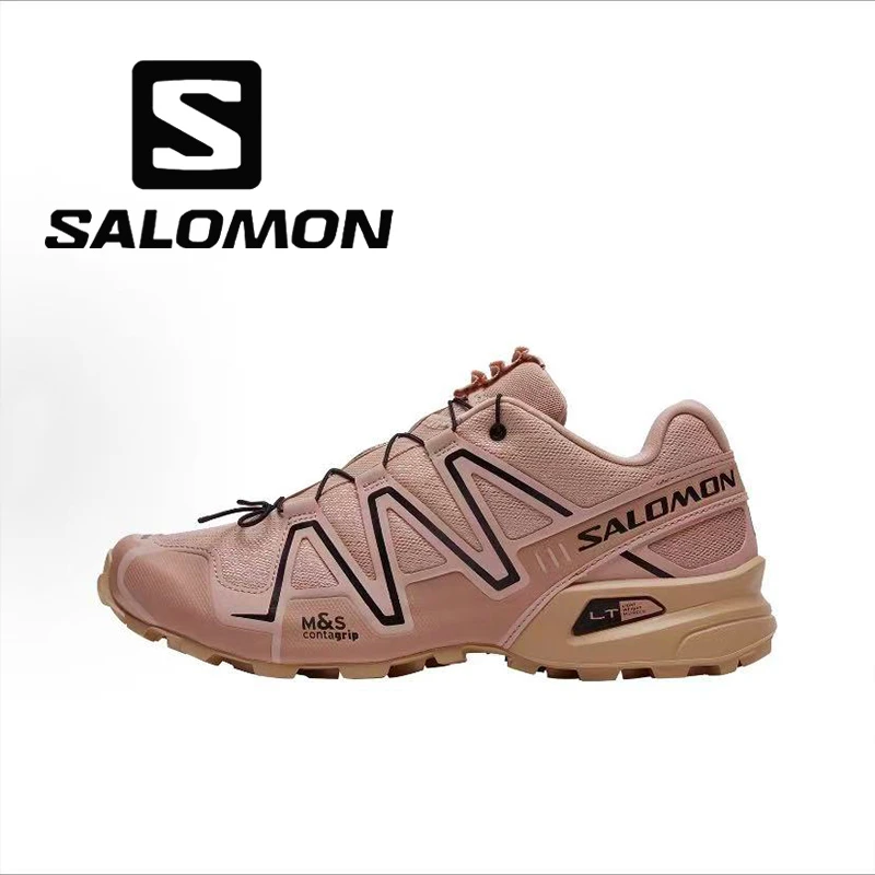 SALOMON/萨洛蒙Speedcross 3 SATIN 户外跑步鞋 桃花心木477948