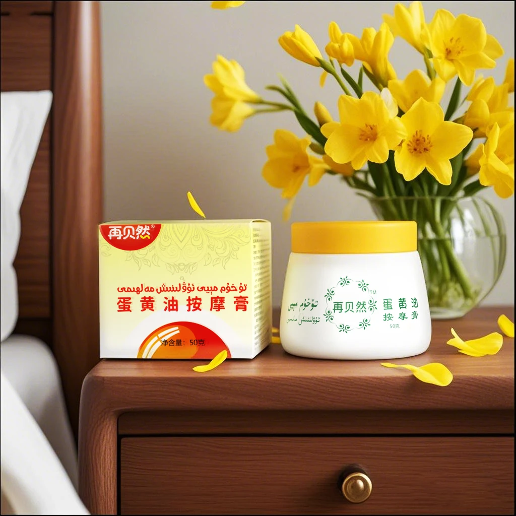 【新疆本地生产】 再贝然蛋黄油按摩膏鸡蛋油 tuhum meyi家用