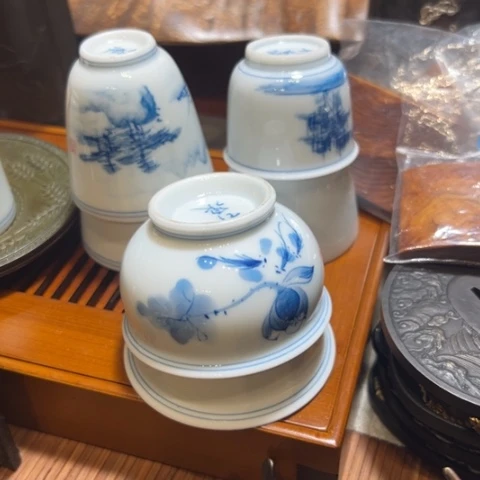 蜜安罐瓷香炉锡茶则科****8