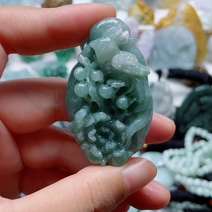 吊坠(不含链)未镶嵌翡翠1