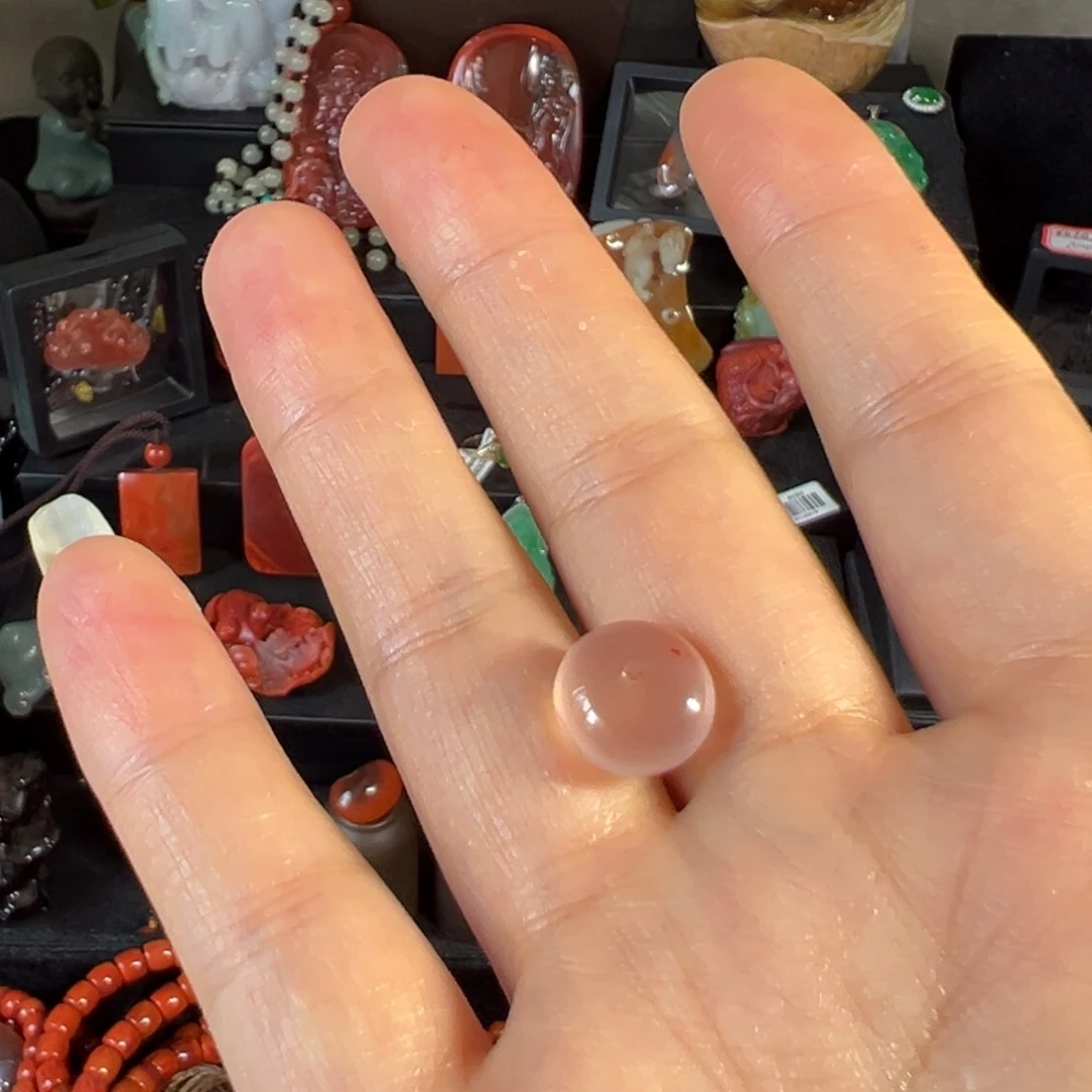 南红玛瑙单珠未镶嵌