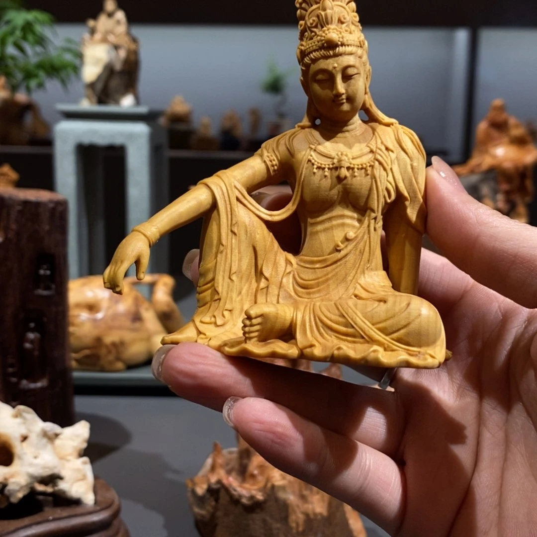 黄杨木H摆件自在黄杨木
