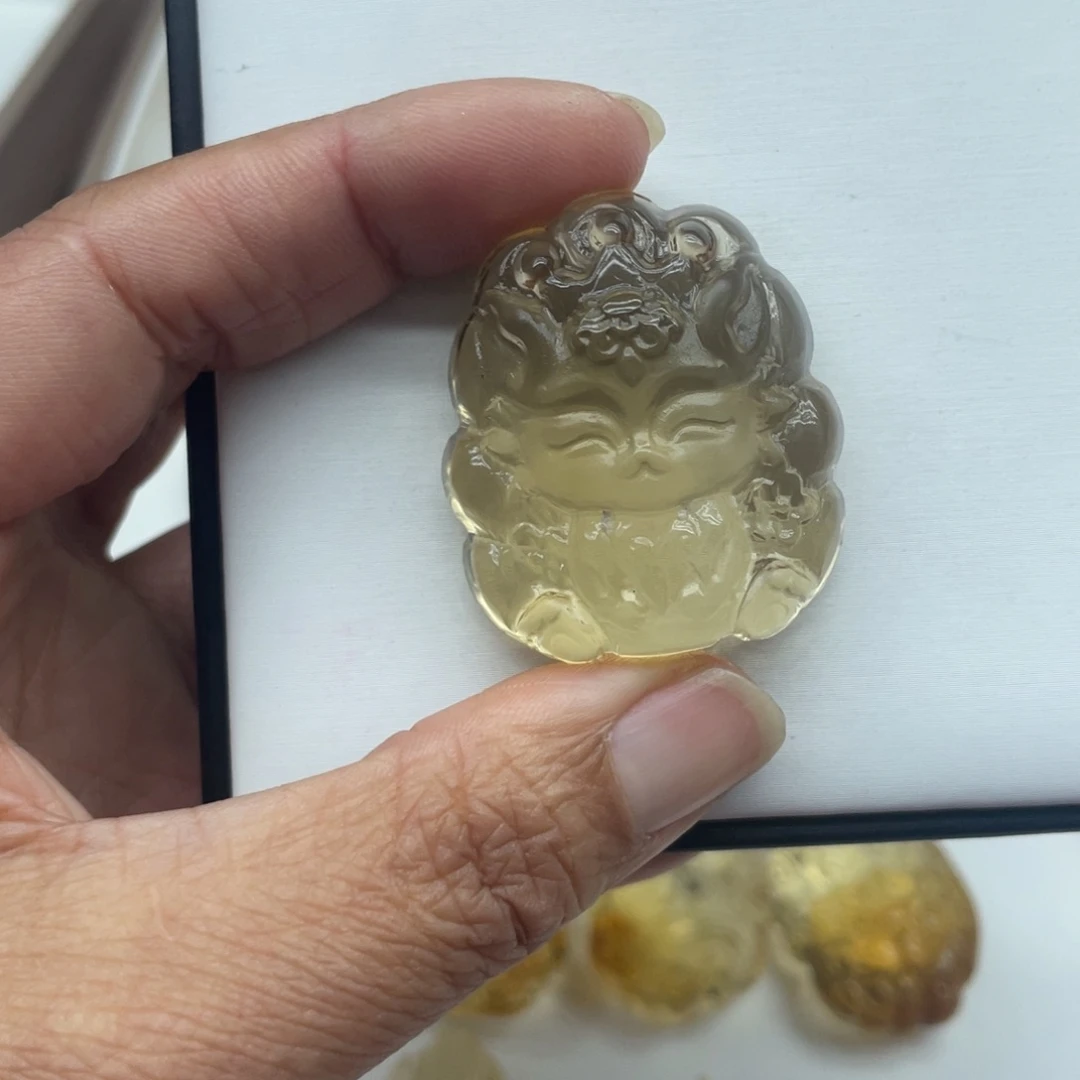 水晶吊坠(不含链)未镶嵌嘉*