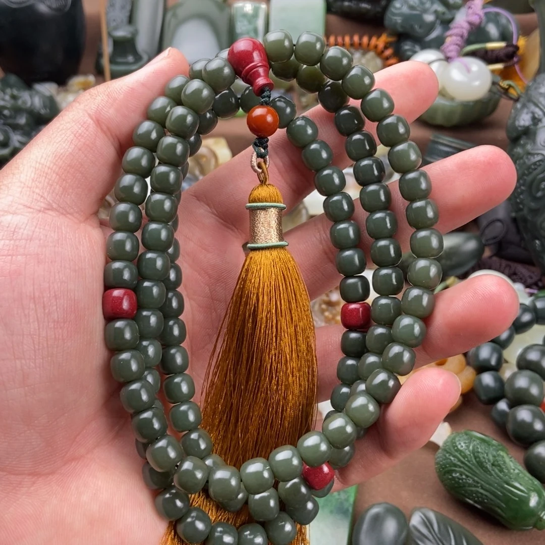 和田玉手链未镶嵌