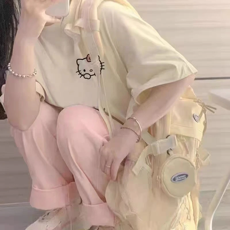 韩系小猫款亲子短袖673
