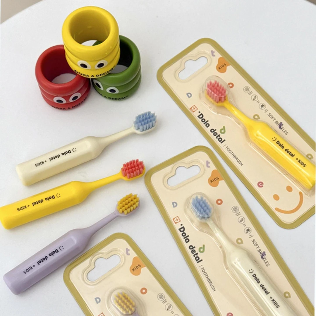 两支装【巨无霸儿童软毛牙刷】宝宝婴幼儿3岁6岁到12岁小学生换牙期