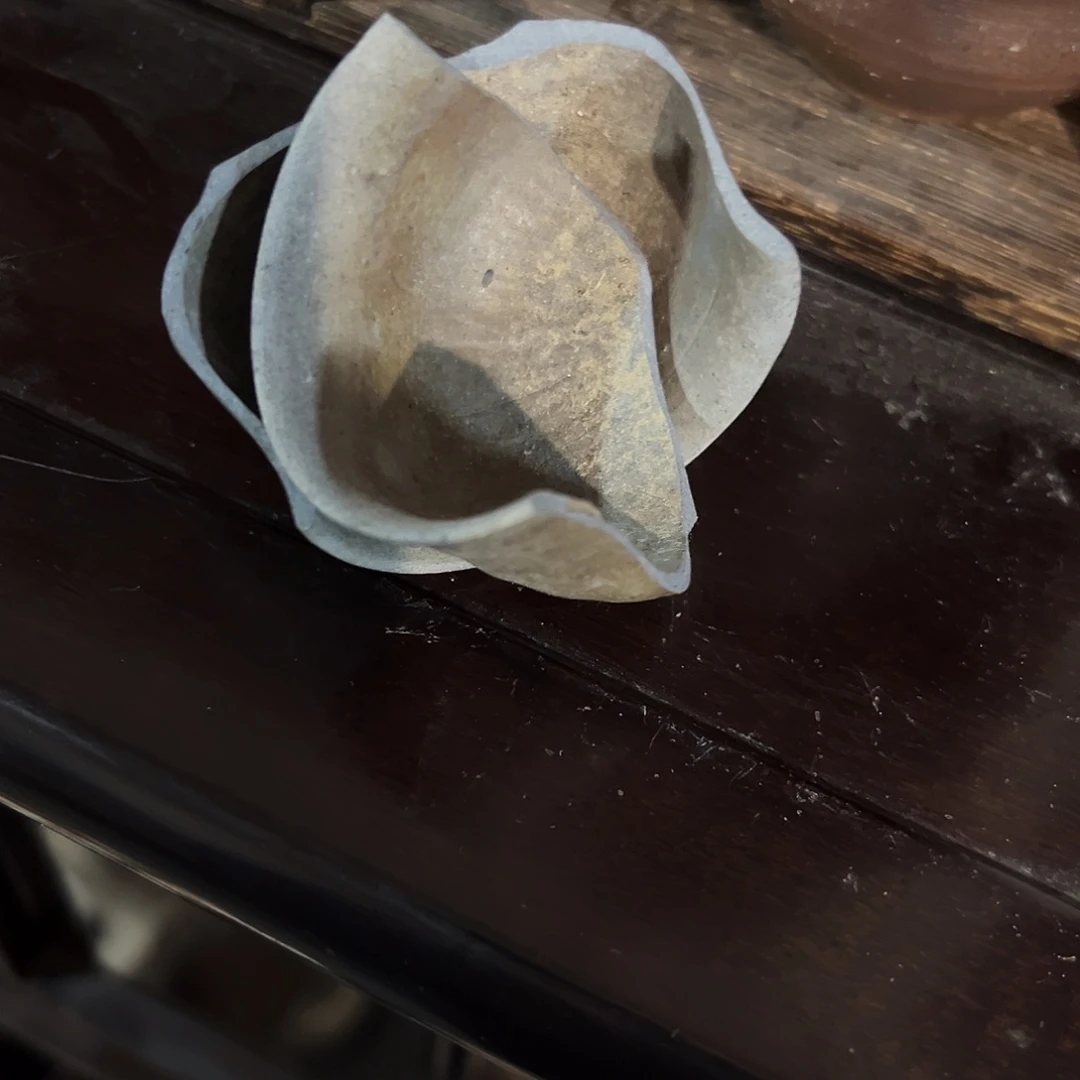 大***瓷备前碎杯子一个好看