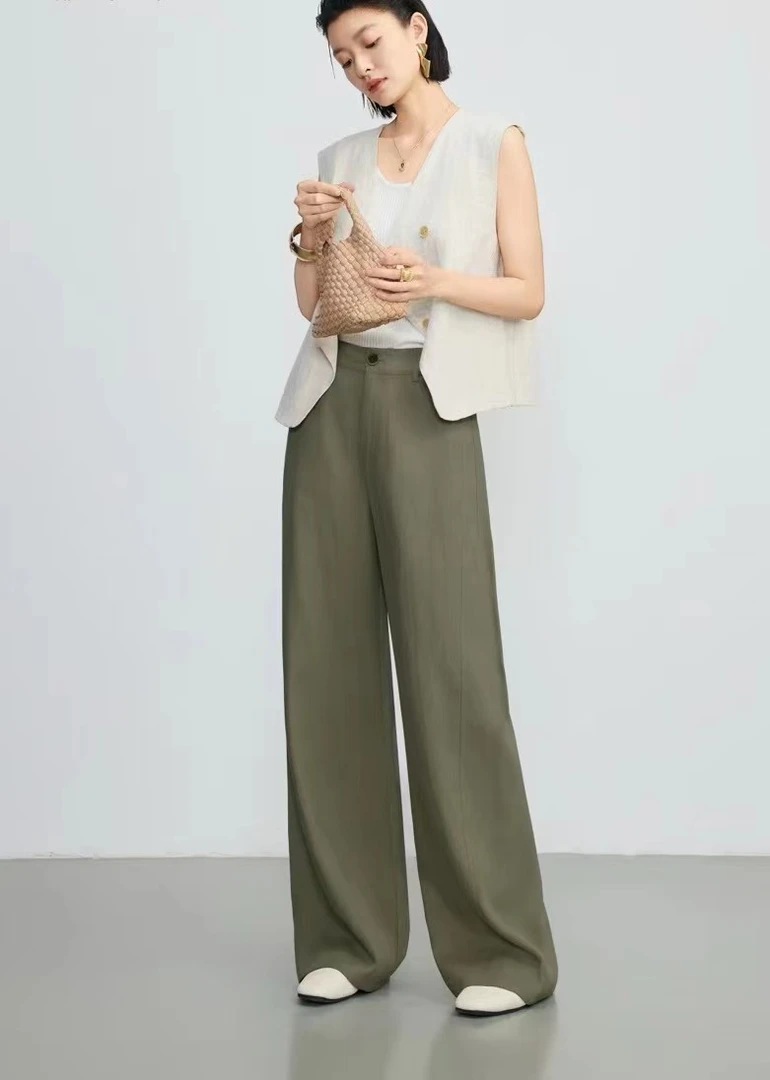 轻奢商场裤·老钱风·休闲裤93870…小号裤长约103