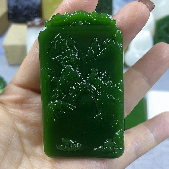 颈饰未镶嵌和田玉