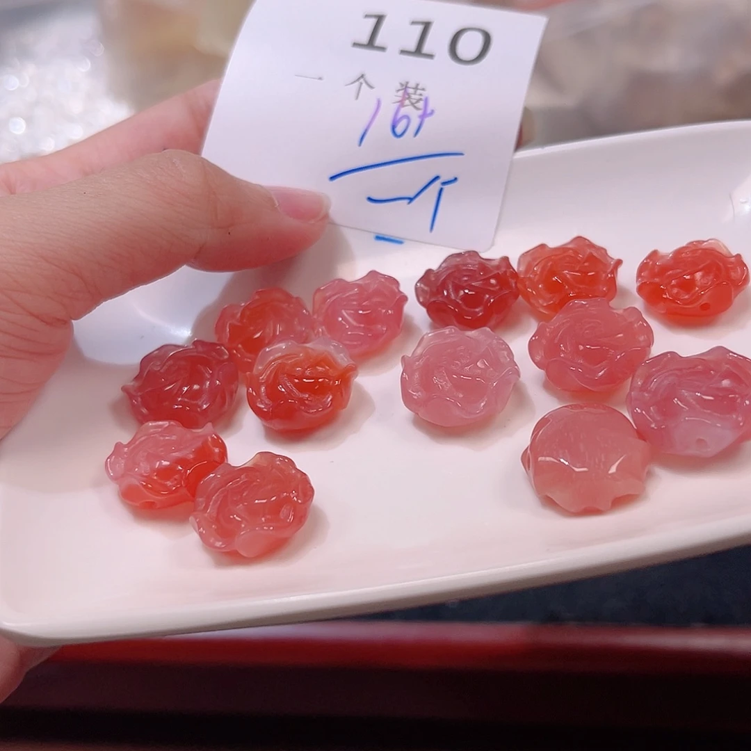 水晶未镶嵌珠宝半成品110 。