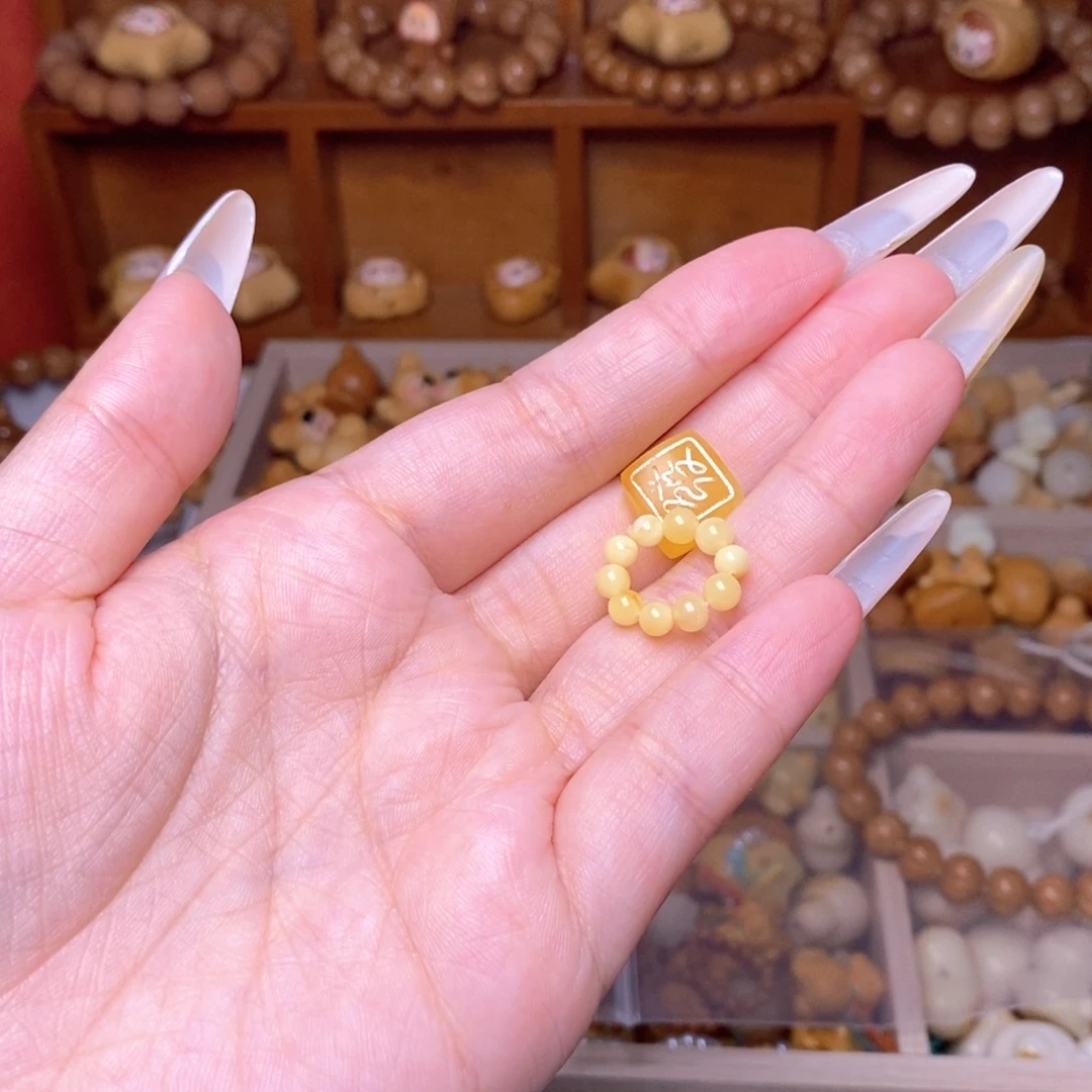 手串猴头核桃小蜜牌0.85 小蜜卡环