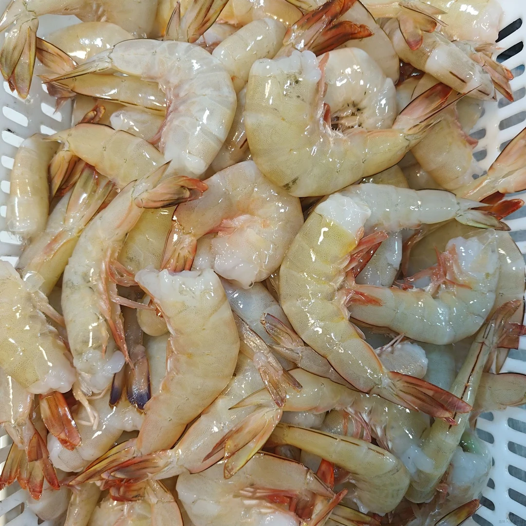 白虾凤尾 野生海捕无头明虾 极速锁鲜发货 全国顺丰冷链包邮