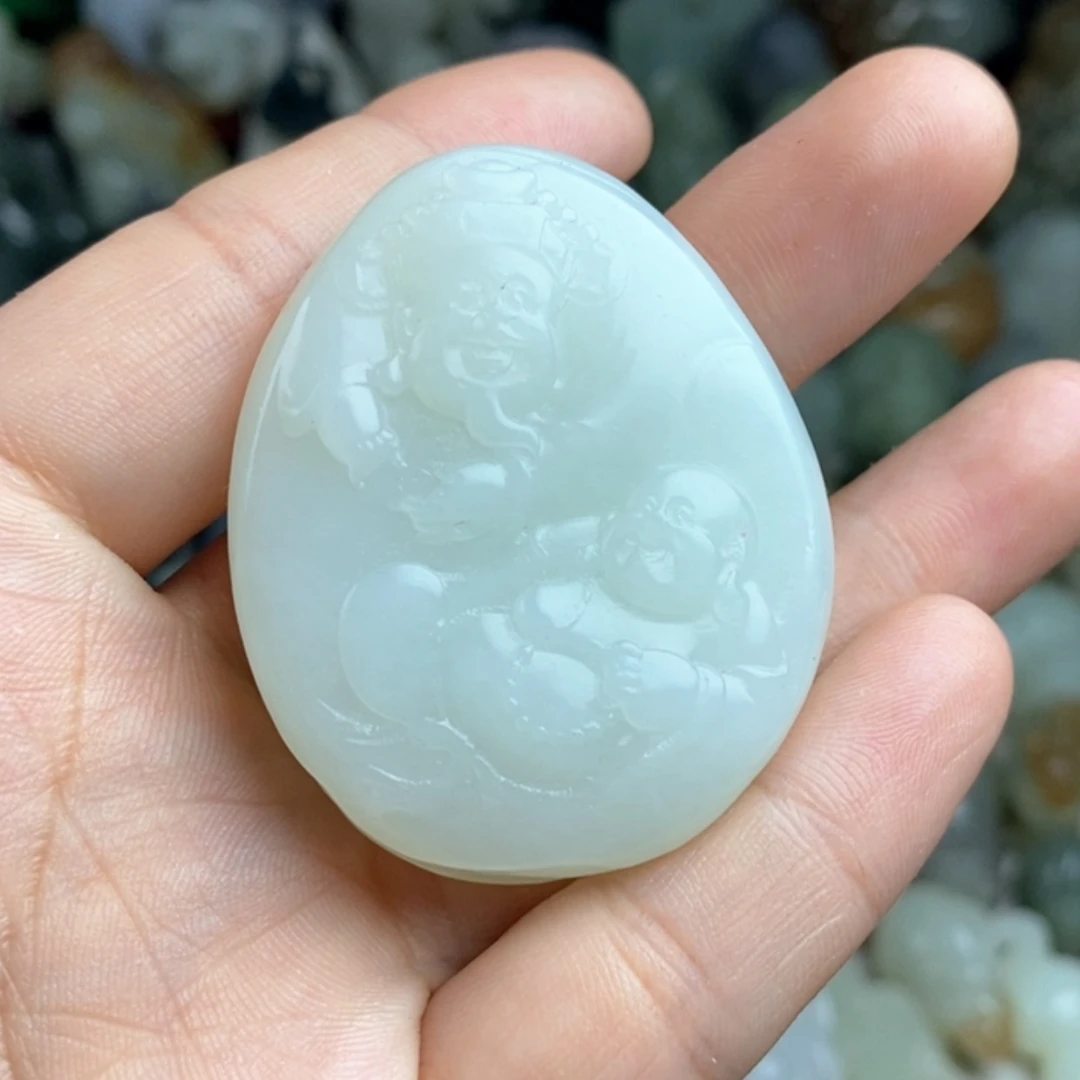 【闪购商品】和田玉未镶嵌挂件