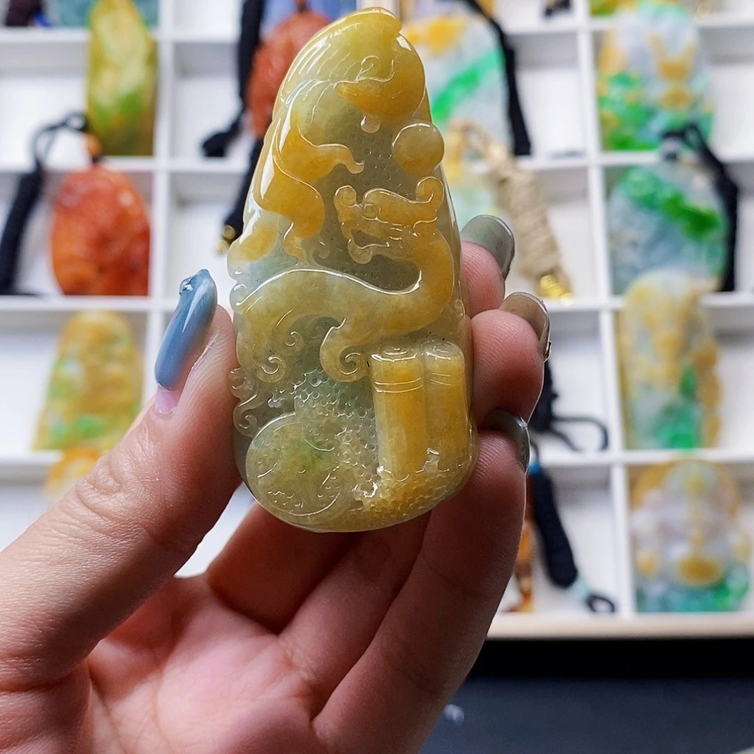 定制翡翠未镶嵌翡翠A货