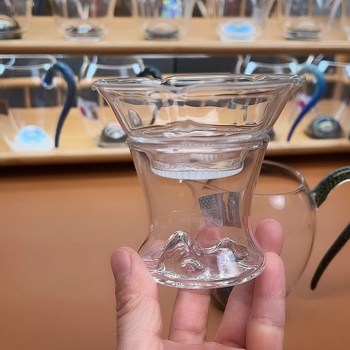 张***意无盖款高硼硅玻璃观山