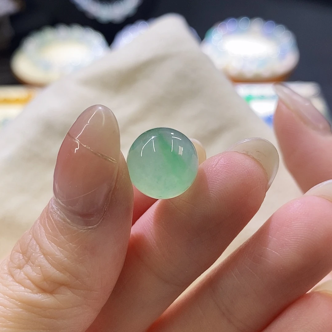 翡翠未镶嵌挂件卡12