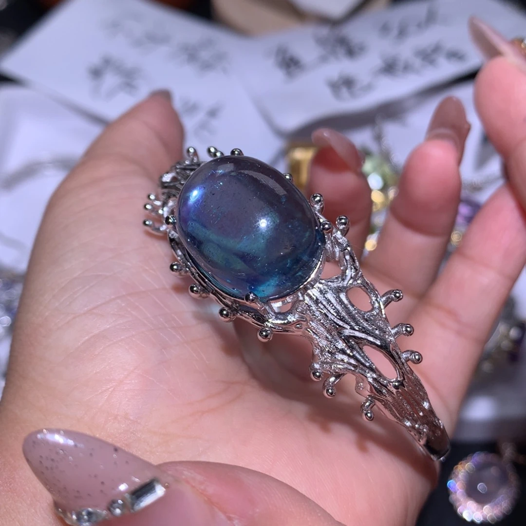 【闪购商品】水晶戒指银S925镶嵌?****?戒指