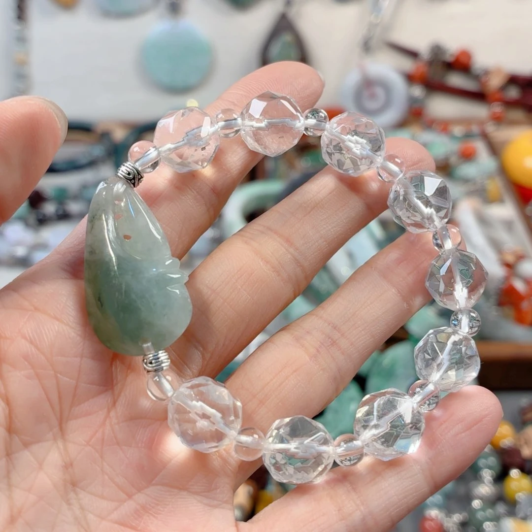 未镶嵌手链翡翠手串