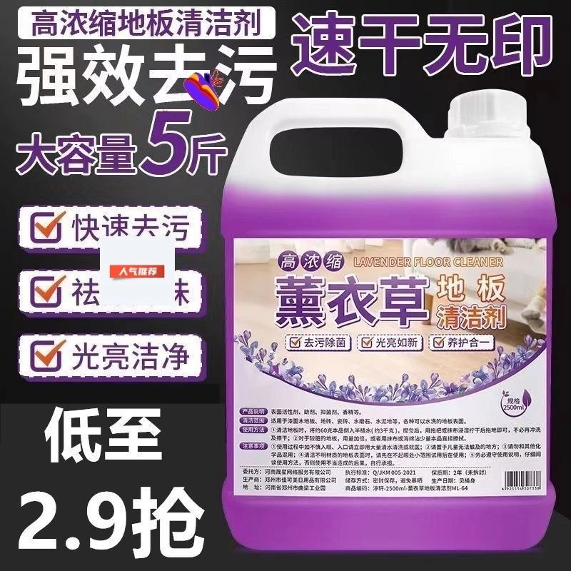 持久留香抑菌清洁空气去味污渍清香型除味拖地液增香除菌持久驱蚊